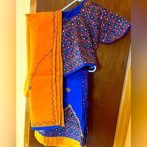 Cotton garba/ navratri lehenga.